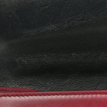 Balenciaga Box Calfskin XS Sharp Top Handle Bag Burgundy 19 of 29