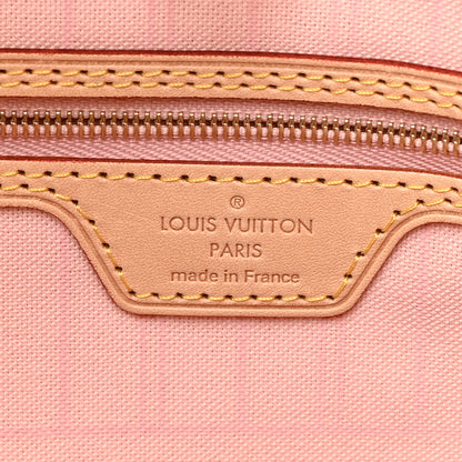 Louis Vuitton Damier Azur Neo Neverfull GM Rose Ballerine 7 of 12
