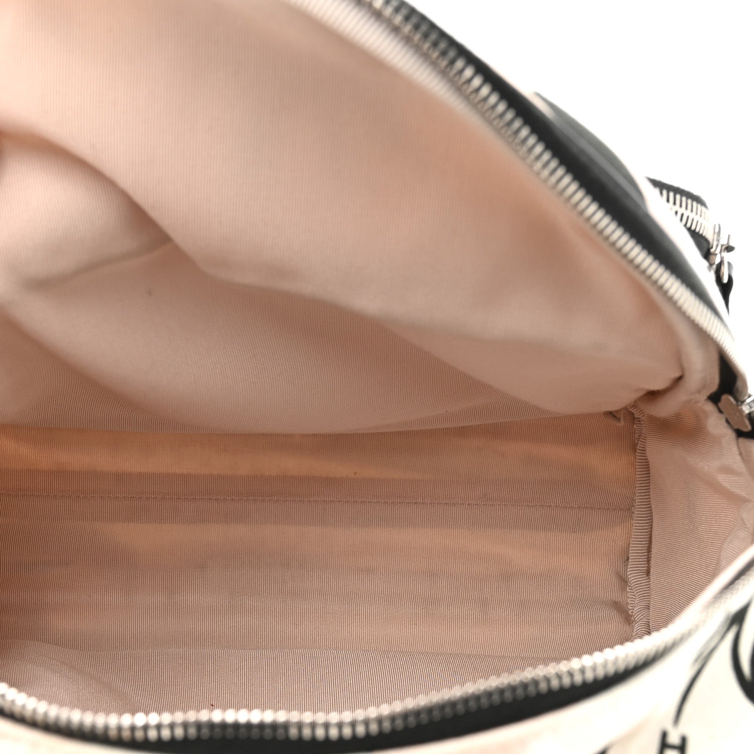 Chanel Canvas Cruise La Pausa Print Backpack Pink White Black 5 of 12