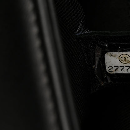Chanel Lambskin Quilted Medium Boy Flap Black 7 of 11
