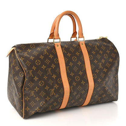 Louis Vuitton Monogram Keepall 45 3 of 10