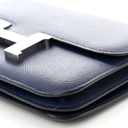 Hermes Epsom Constance 18 Bleu Saphir 9 of 9
