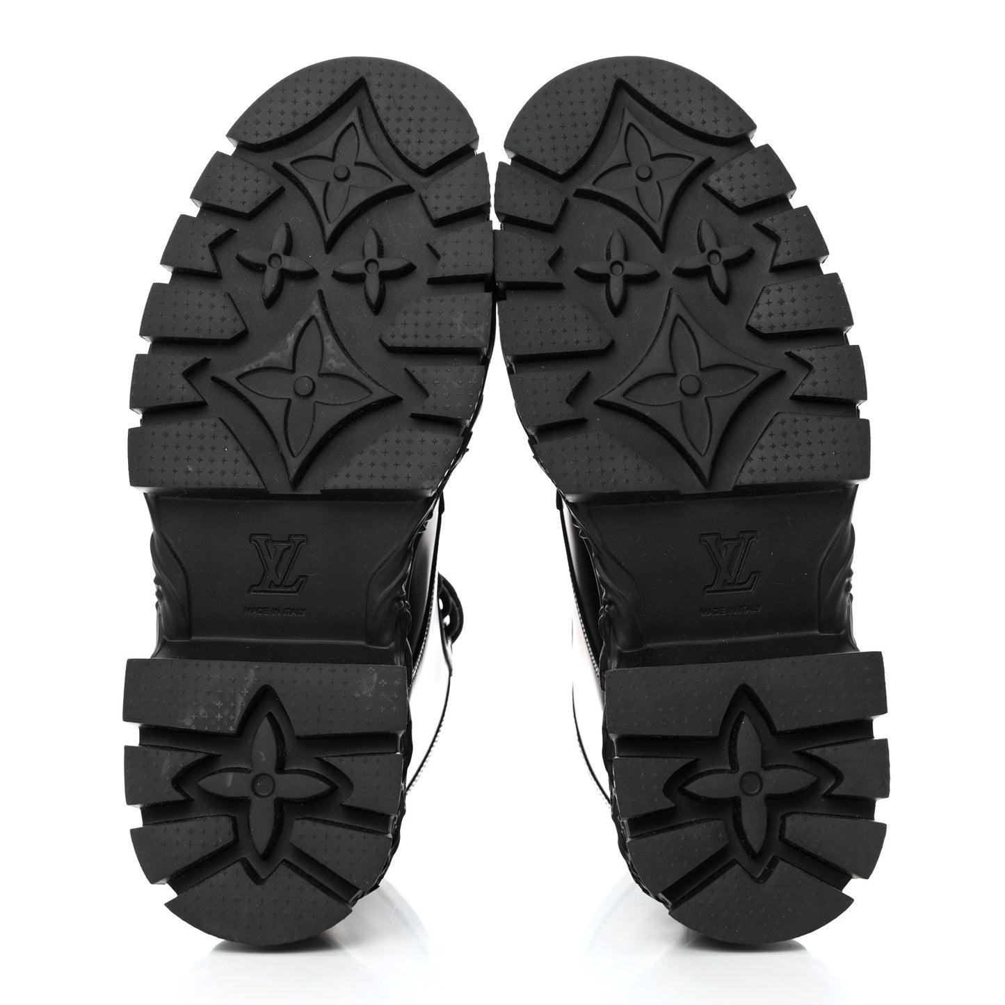 Calfskin Baroque Flat Ranger Boots 11 Black