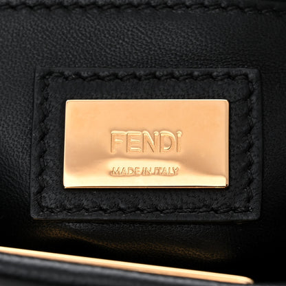 Fendi Nappa Mini Peekaboo Iconic Satchel Black 7 of 11