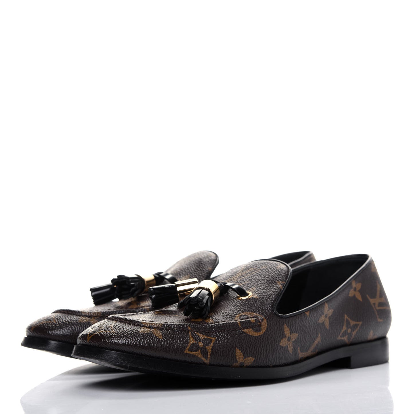 Monogram Society Loafers 36