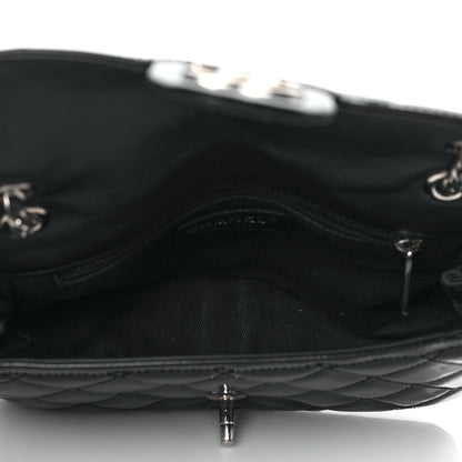 Chanel Patent Calfskin Quilted Mini Rectangular Flap Black 5 of 9