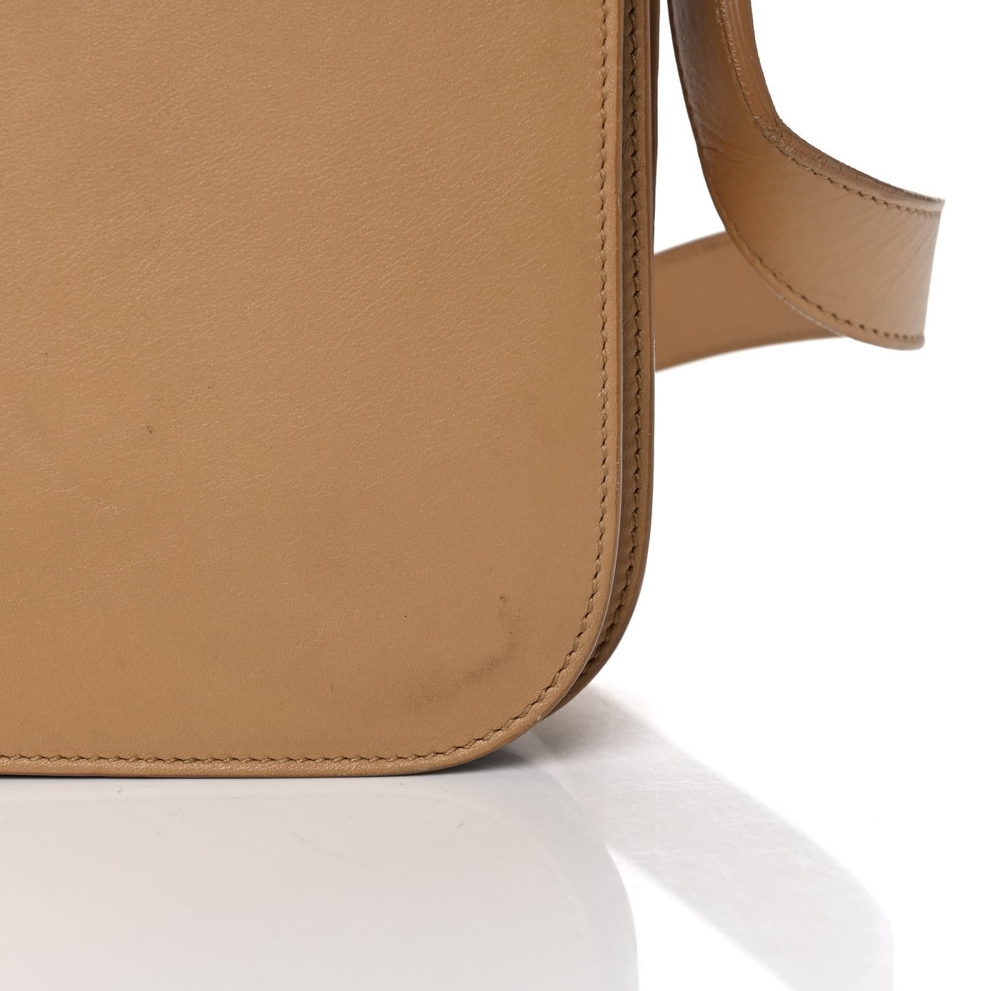 Calfskin Classic Y Satchel Beige
