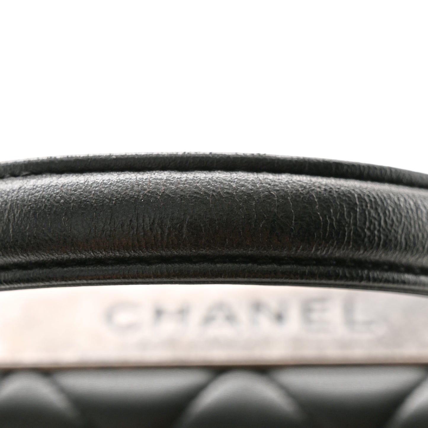 Lambskin Quilted Small Trendy CC Dual Handle Flap Bag Black