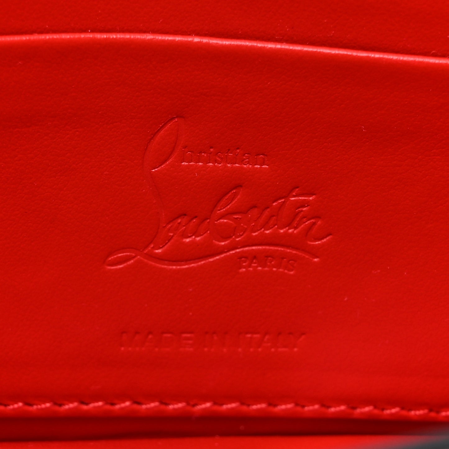 Calfskin Loubi54 Crossbody Clutch White