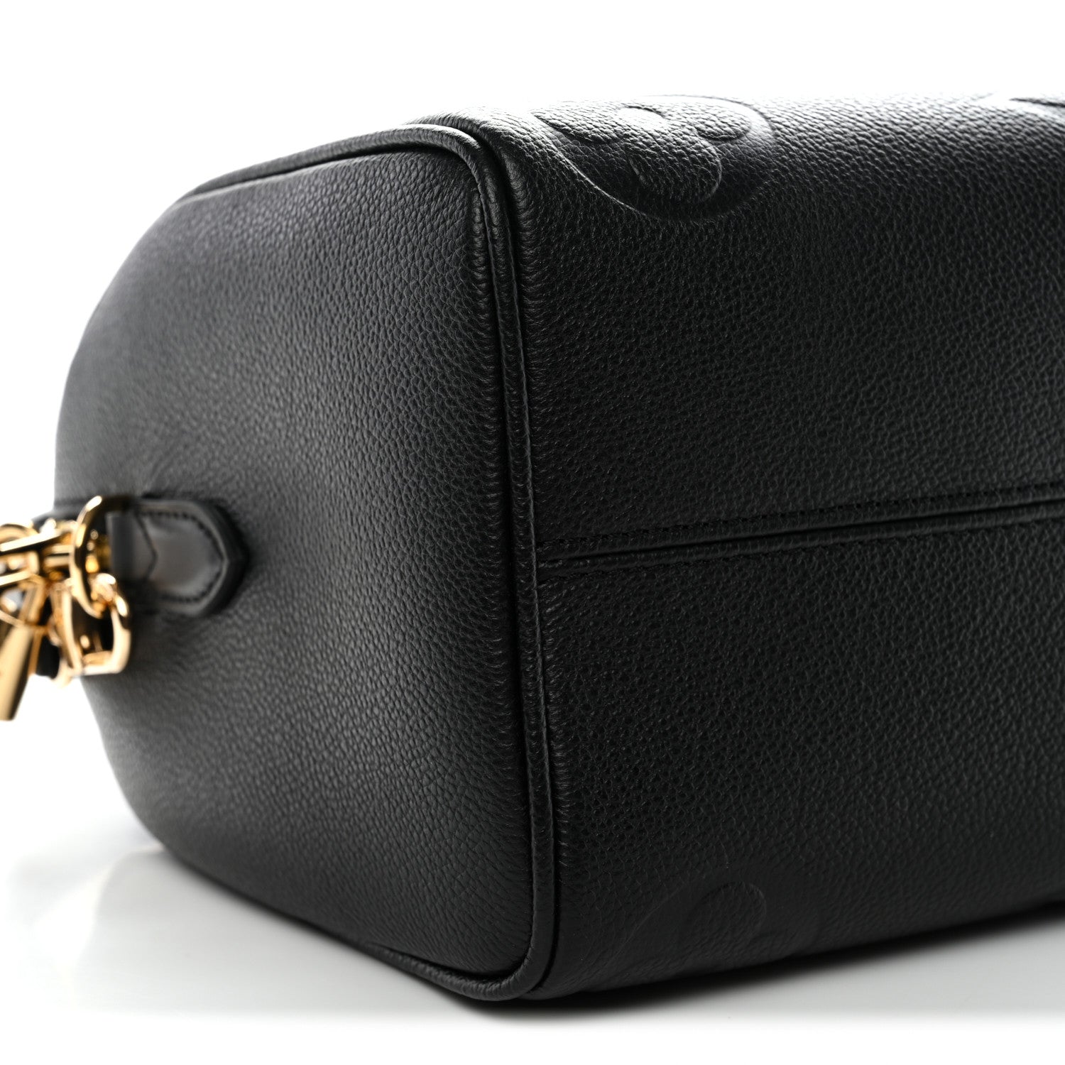 Louis Vuitton Empreinte Monogram Giant Speedy Bandouliere 25 Black 20 of 28