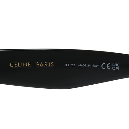 Celine Acetate Polarized Cat Eye Sunglasses CL4004IN Havana Black 5 of 7