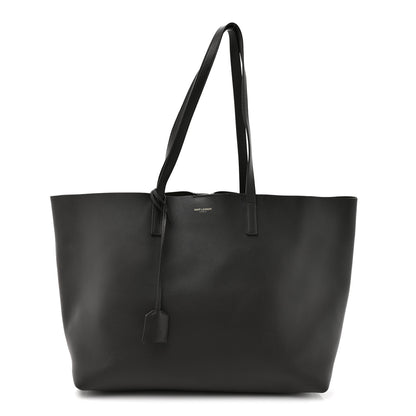 Saint Laurent Calfskin Large Shopping Tote Pebble 1 of 13