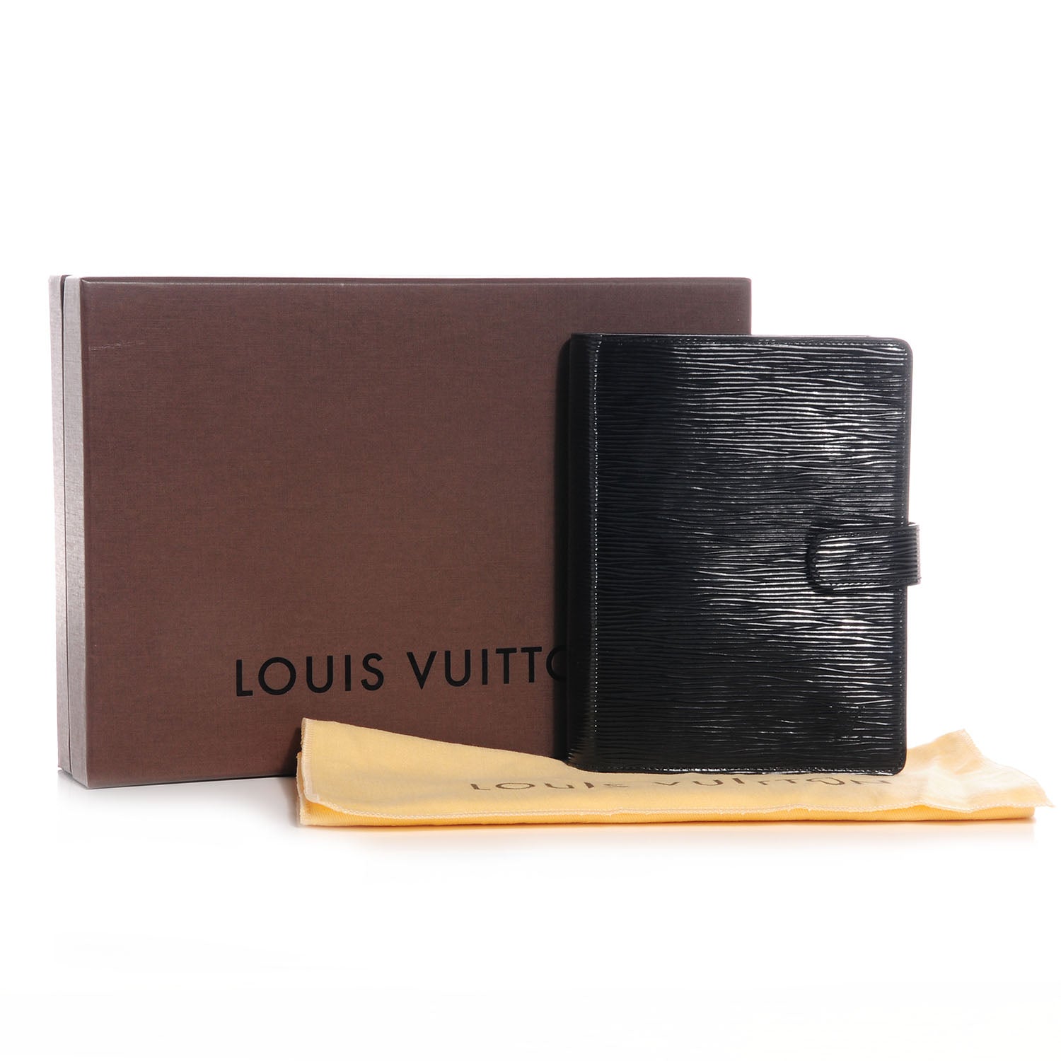 Louis Vuitton Electric Epi Medium Ring Agenda Black 8 of 8