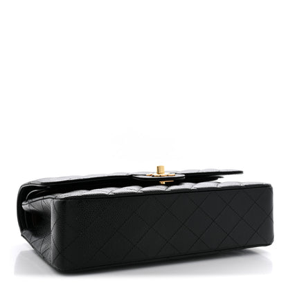Chanel Caviar Quilted Medium Double Flap Black 4 of 11