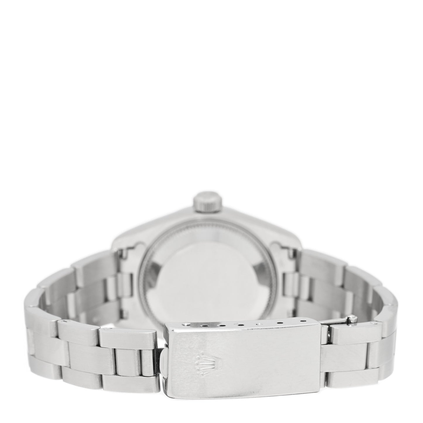 Stainless Steel 18K White Gold Diamond 26mm Oyster Perpetual Datejust Watch Pink 69174
