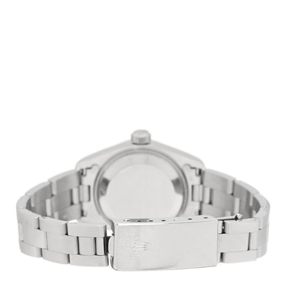 Rolex Stainless Steel 18K White Gold Diamond 26mm Oyster Perpetual Datejust Watch Pink 69174 3 of 5