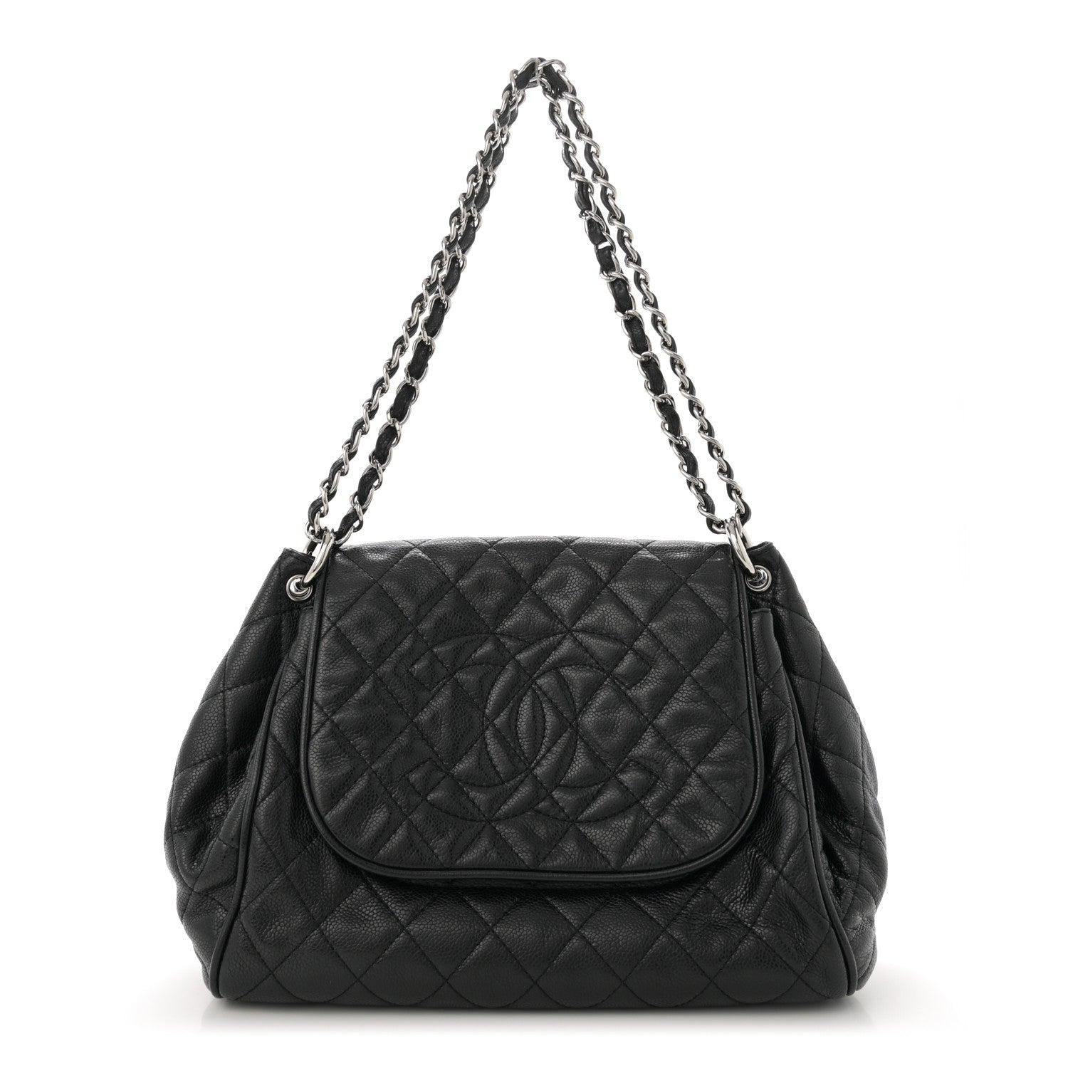 Chanel Caviar Quilted Timeless Accordion Flap Black 1 of 11