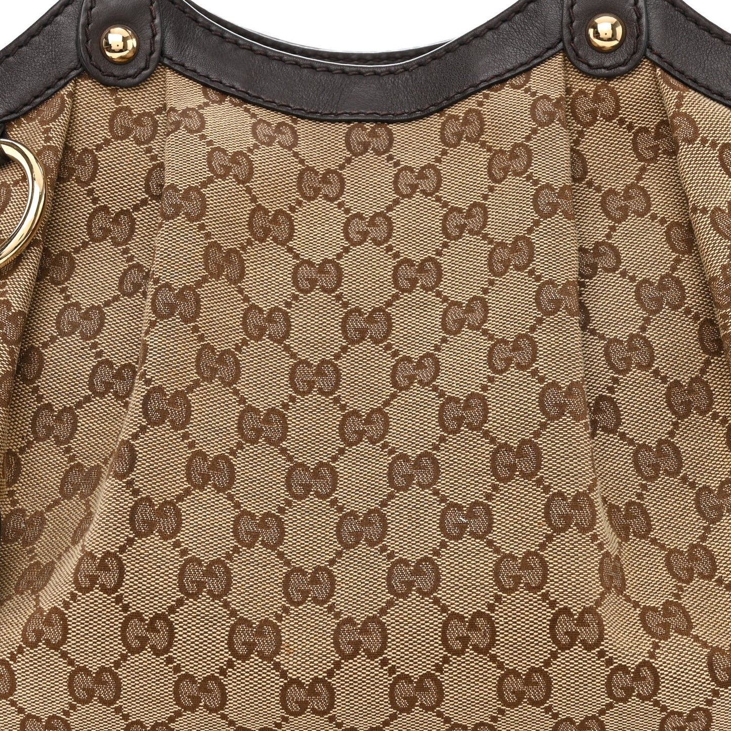 Monogram Medium Sukey Tote Dark Brown