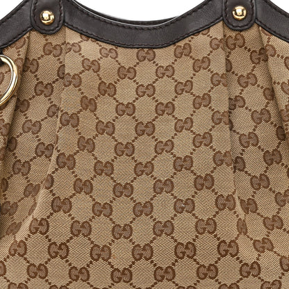 Gucci Monogram Medium Sukey Tote Dark Brown 8 of 15