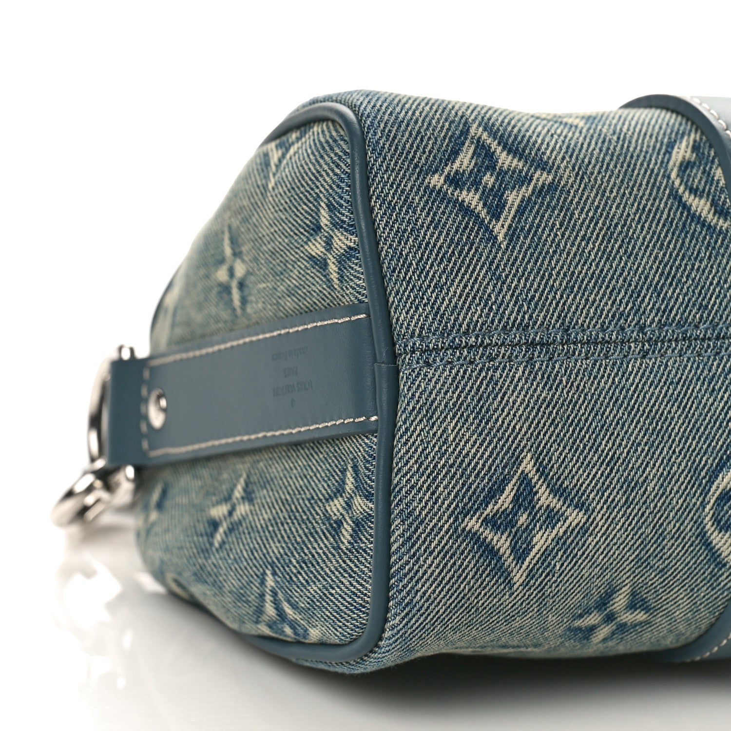 Louis Vuitton Monogram Washed Denim Keepall Bandouliere 25 7 of 8