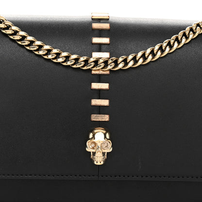 Alexander McQueen Calfskin Embellished Skull Mini Crossbody Bag Black 7 of 10