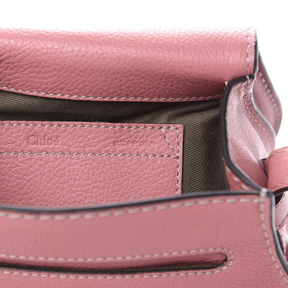 Chloe Calfskin Mini Marcie Round Crossbody Bag Rusty Pink 6 of 9