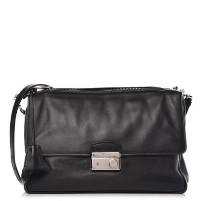 Prada Soft Calf Crossbody Nero Black 1 of 10