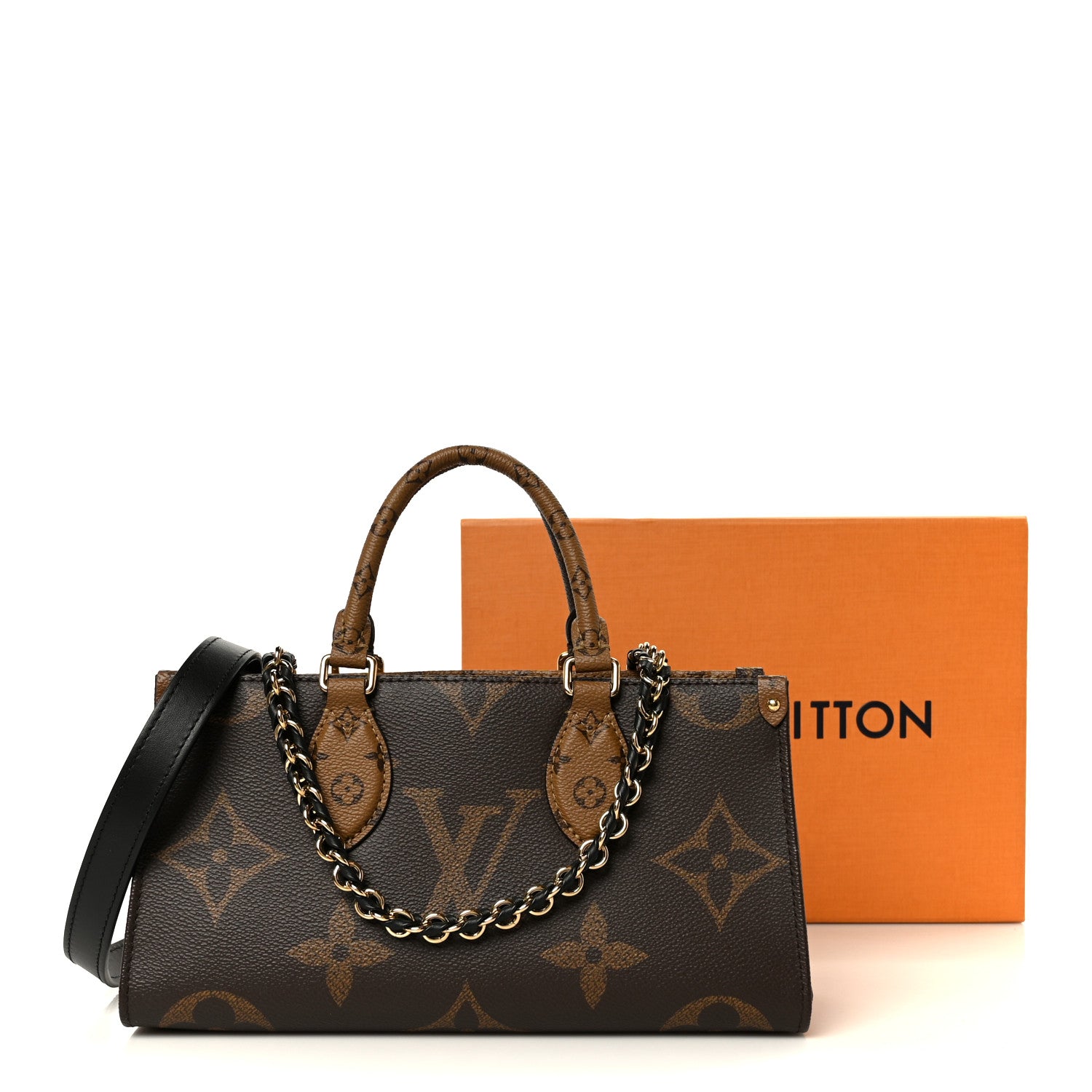 Louis Vuitton Reverse Monogram Giant OnTheGo East West Chain 10 of 10