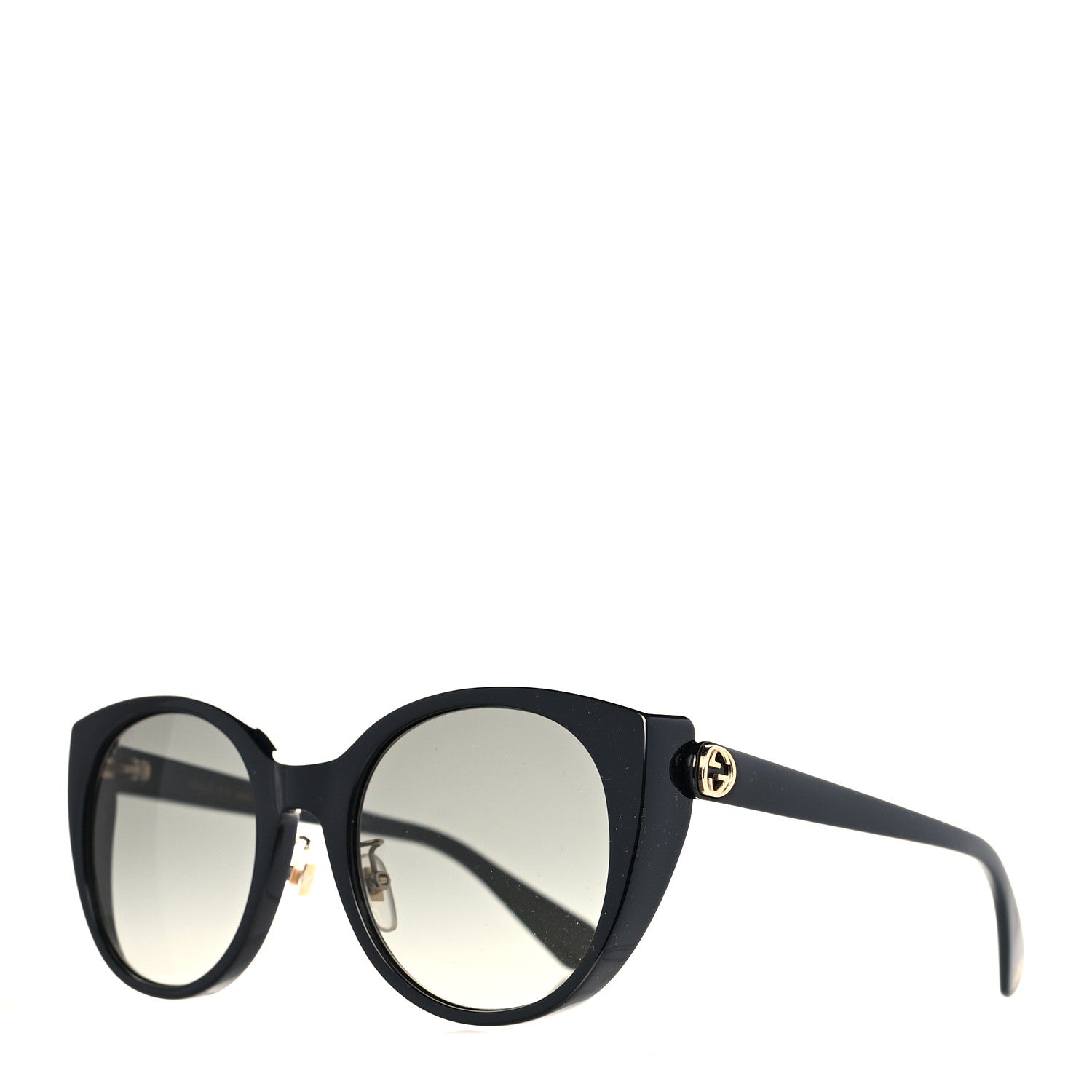 Gucci Acetate Cat Eye GG0369S Sunglasses Black 1 of 8