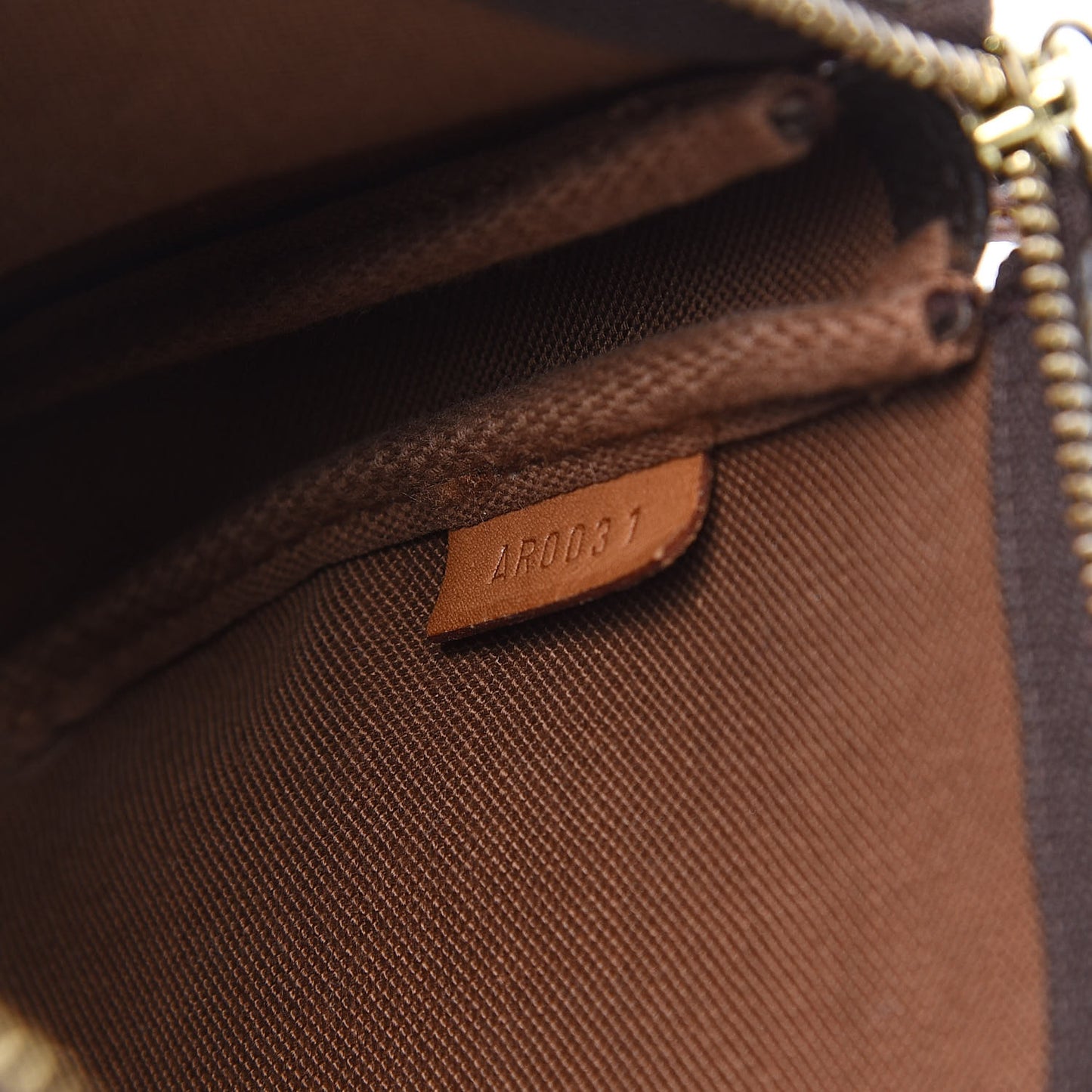 Monogram Graffiti Pochette Accessories Kaki