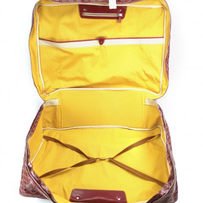 Goyard Ambassade Soft Suitcase Red 7 of 11