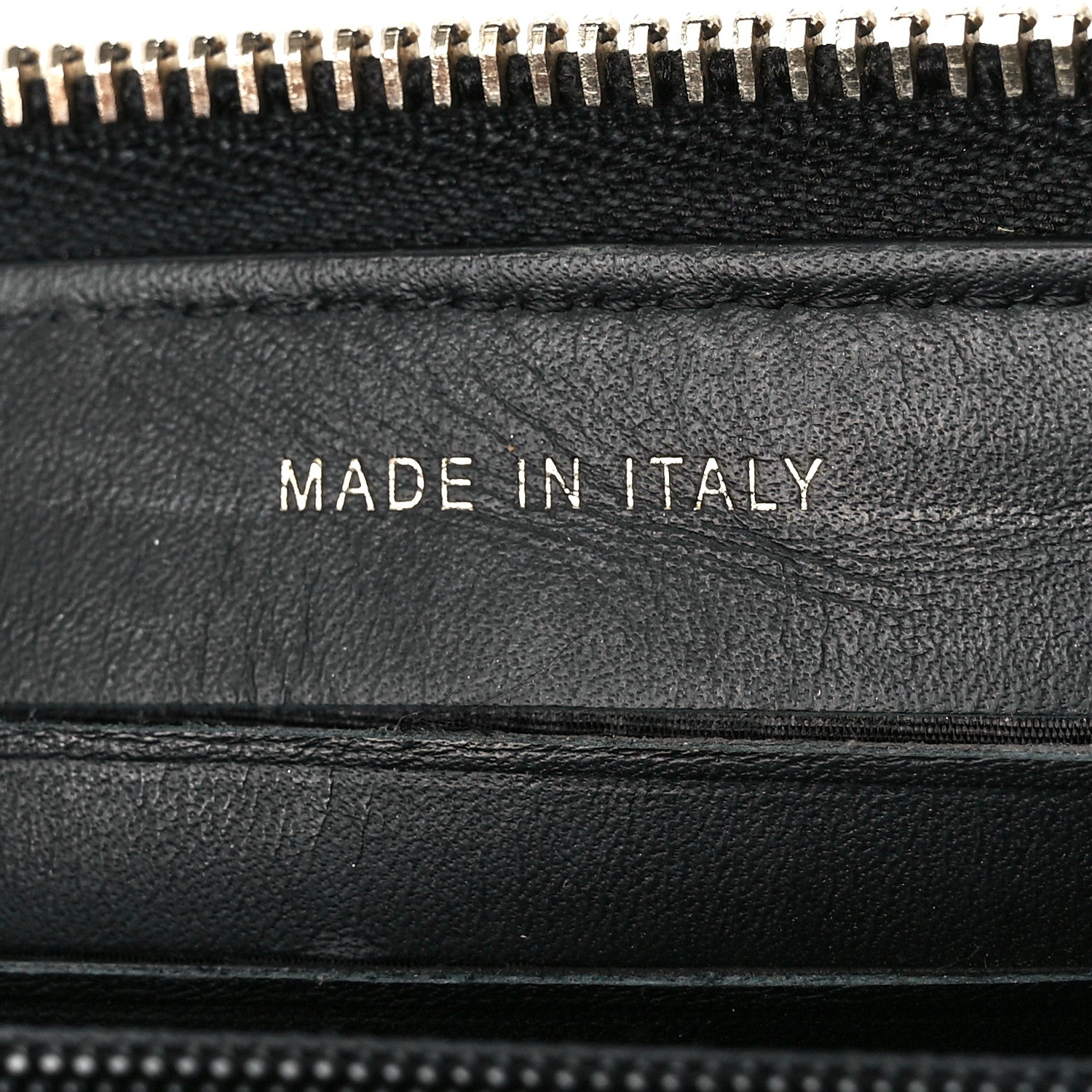 Chanel Caviar Quilted Large Gusset Double Zip Around Wallet Black 7 of 11