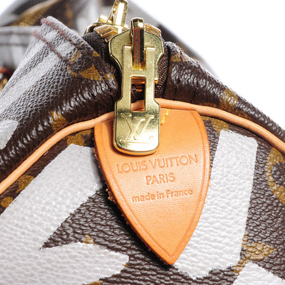 Louis Vuitton Graffiti Keepall 50 Silver 5 of 7