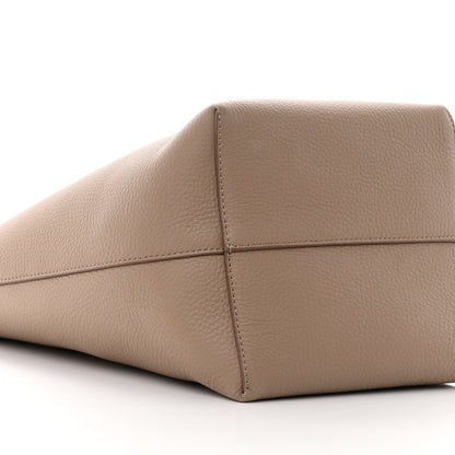 The Row Grained Calfskin Large N/S Park Tote Dark Taupe 9 of 11