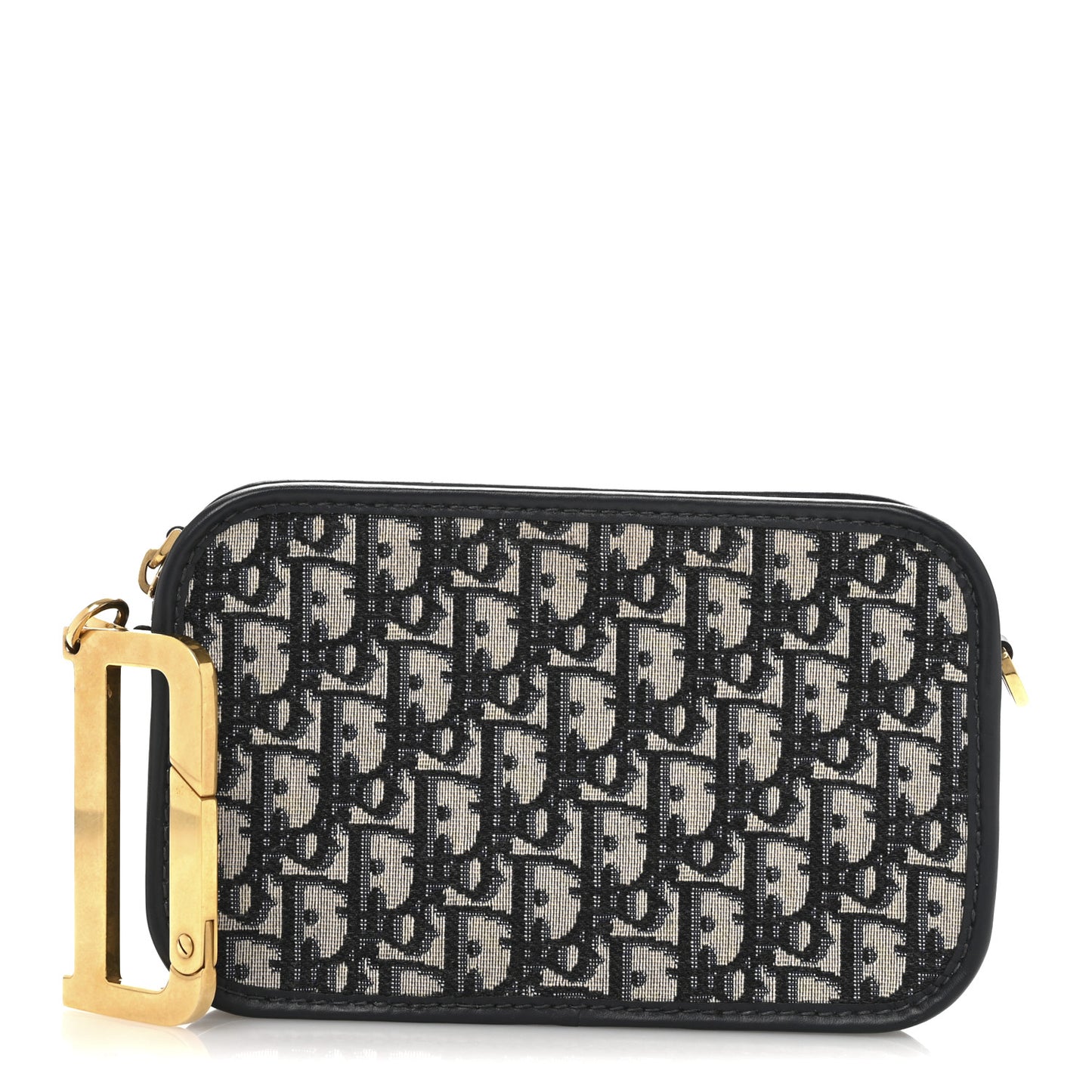 Oblique Diorquake Clutch Blue