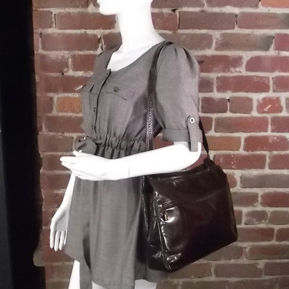 Bottega Veneta Vintage Leather Shoulder Bag Dark Brown 2 of 8