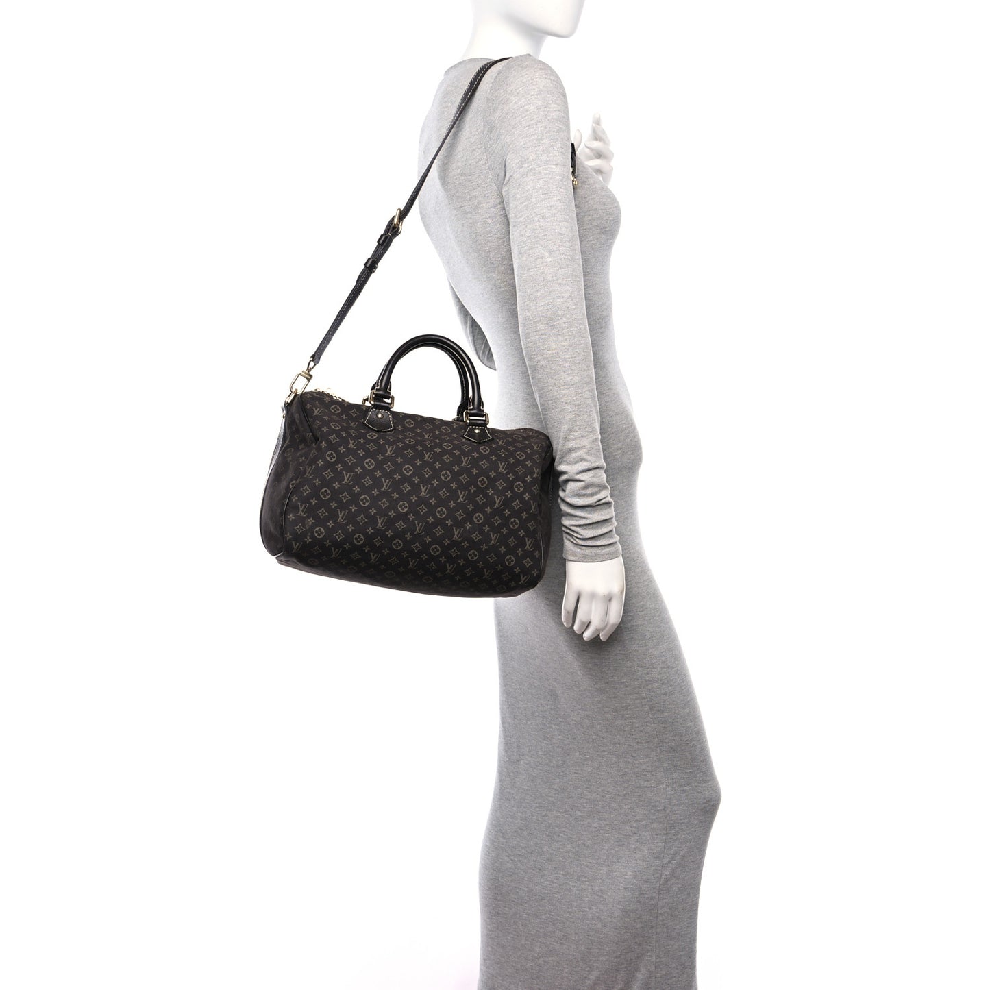 Monogram Idylle Speedy Bandouliere 30 Fusain