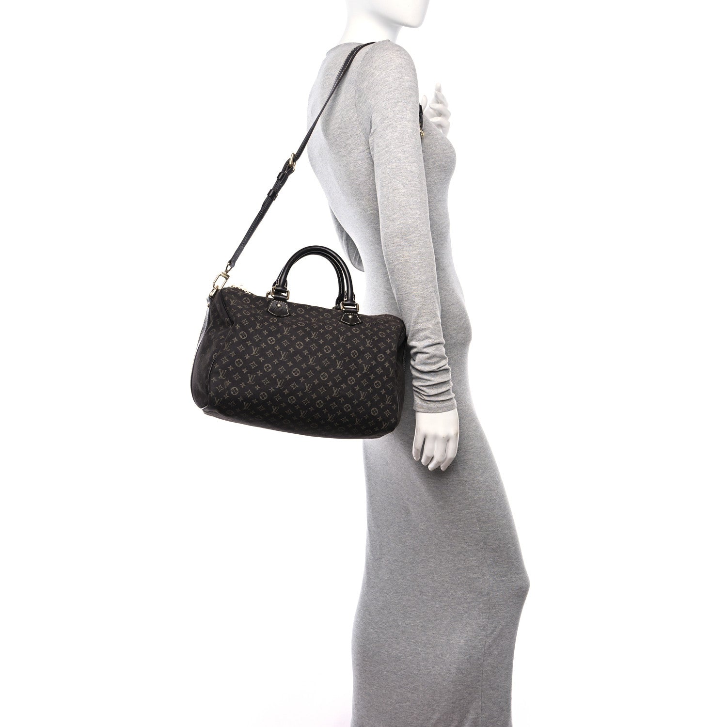 Louis Vuitton Monogram Idylle Speedy Bandouliere 30 Fusain 2 of 14