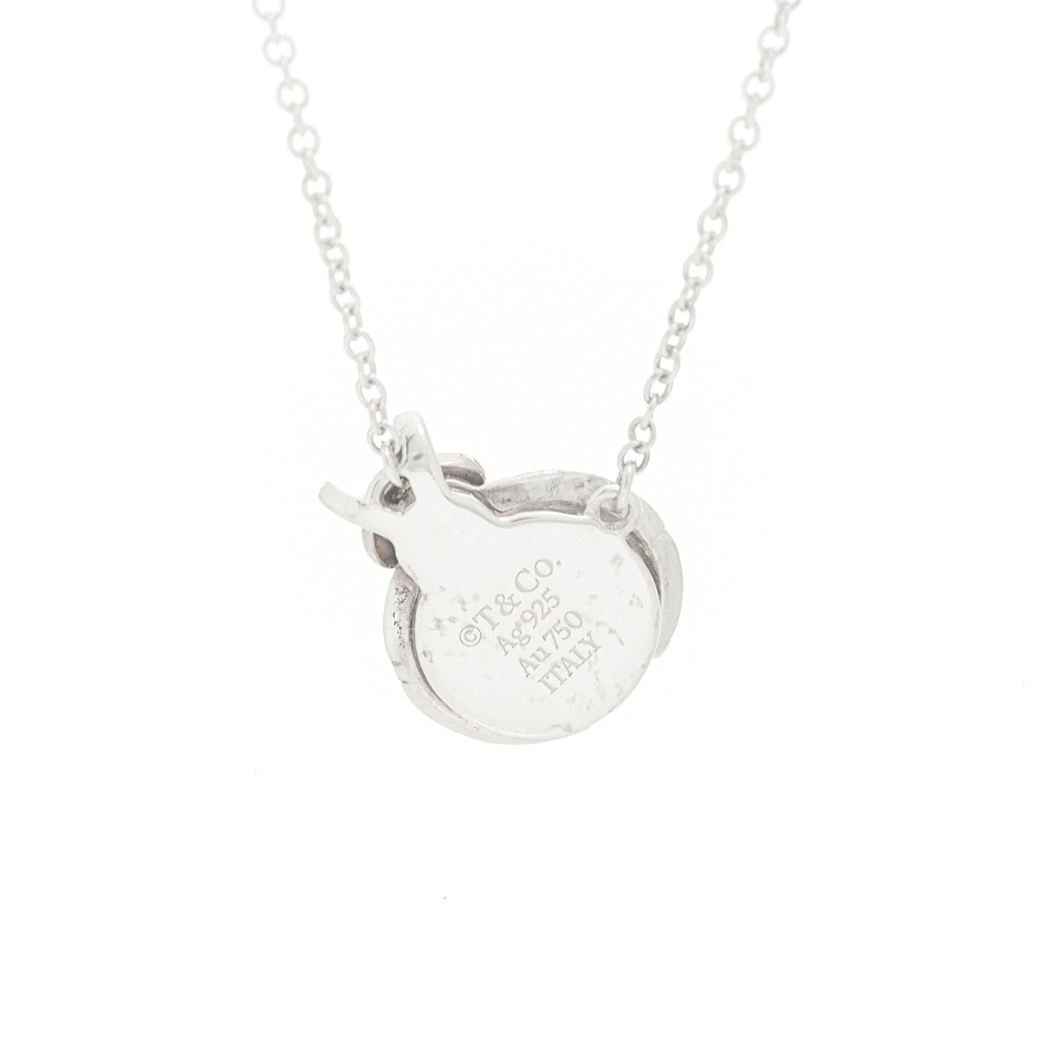 Tiffany Sterling Silver 18K Rose Gold Return to Tiffany Love Bugs Ladybug Pendant Necklace 5 of 5