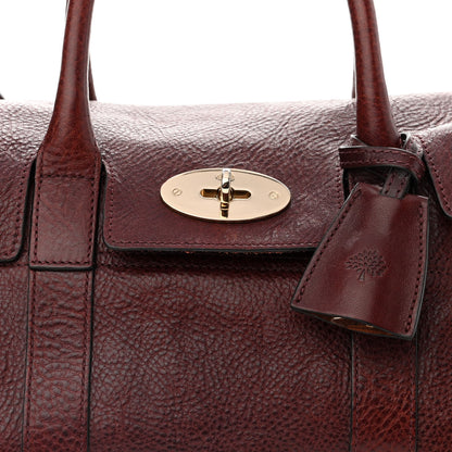 Mulberry Natural Leather Small Bayswater Oxblood 8 of 12