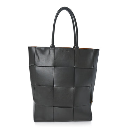 Bottega Veneta Nappa Maxi Intrecciato Mens Vertical Arco Tote Light Graphite 1 of 7