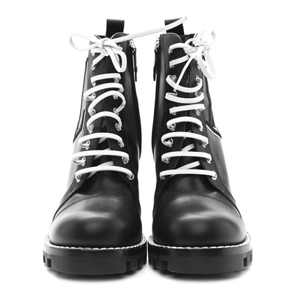 Louis Vuitton Calfskin Monogram Star Trail Ankle Boots 41 Black 3 of 8
