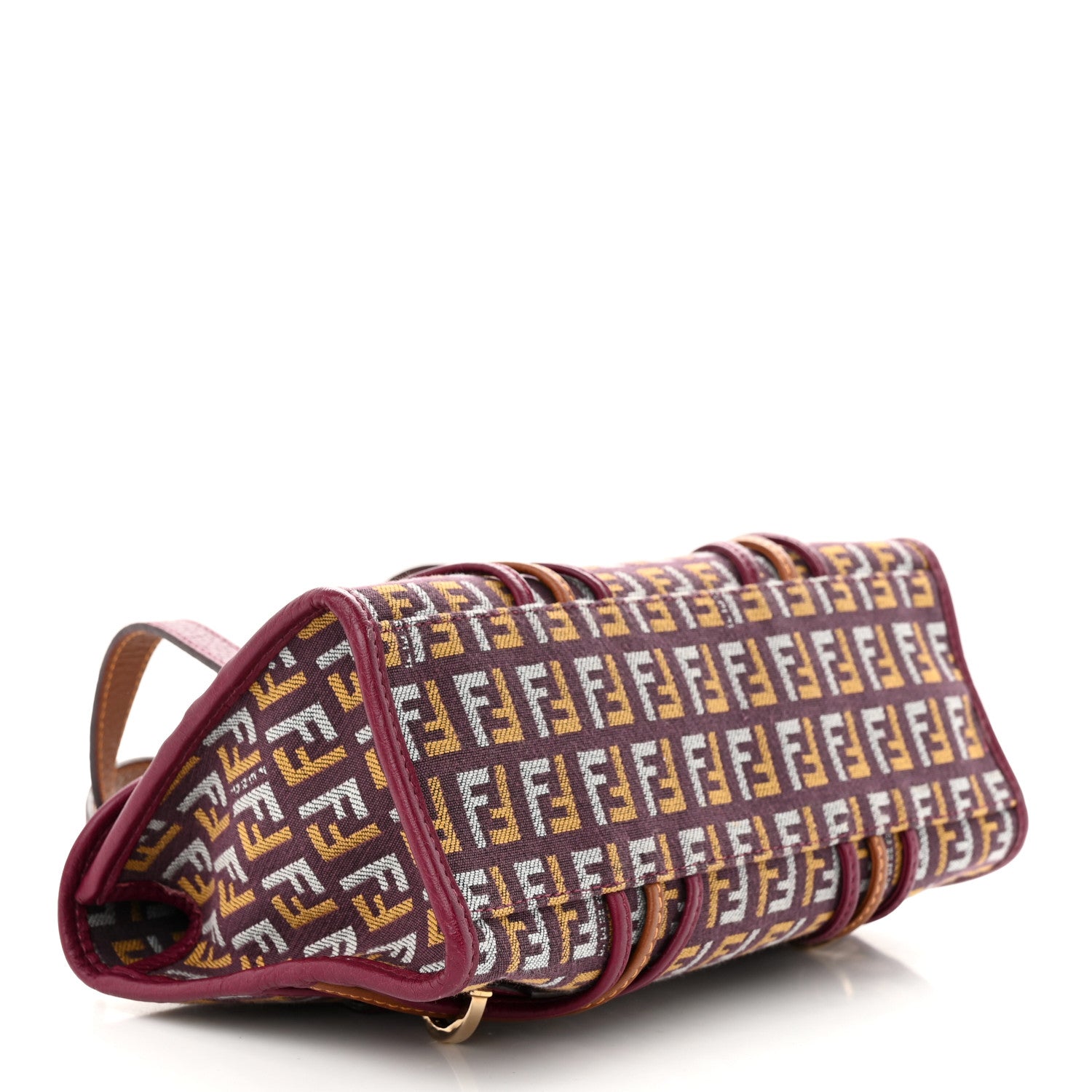 Fendi Zucchino Small Shoulder Bag Multicolor 4 of 12