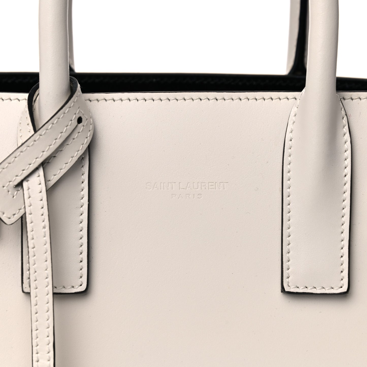 Grained Calfskin Nano Sac De Jour Porcellana Black