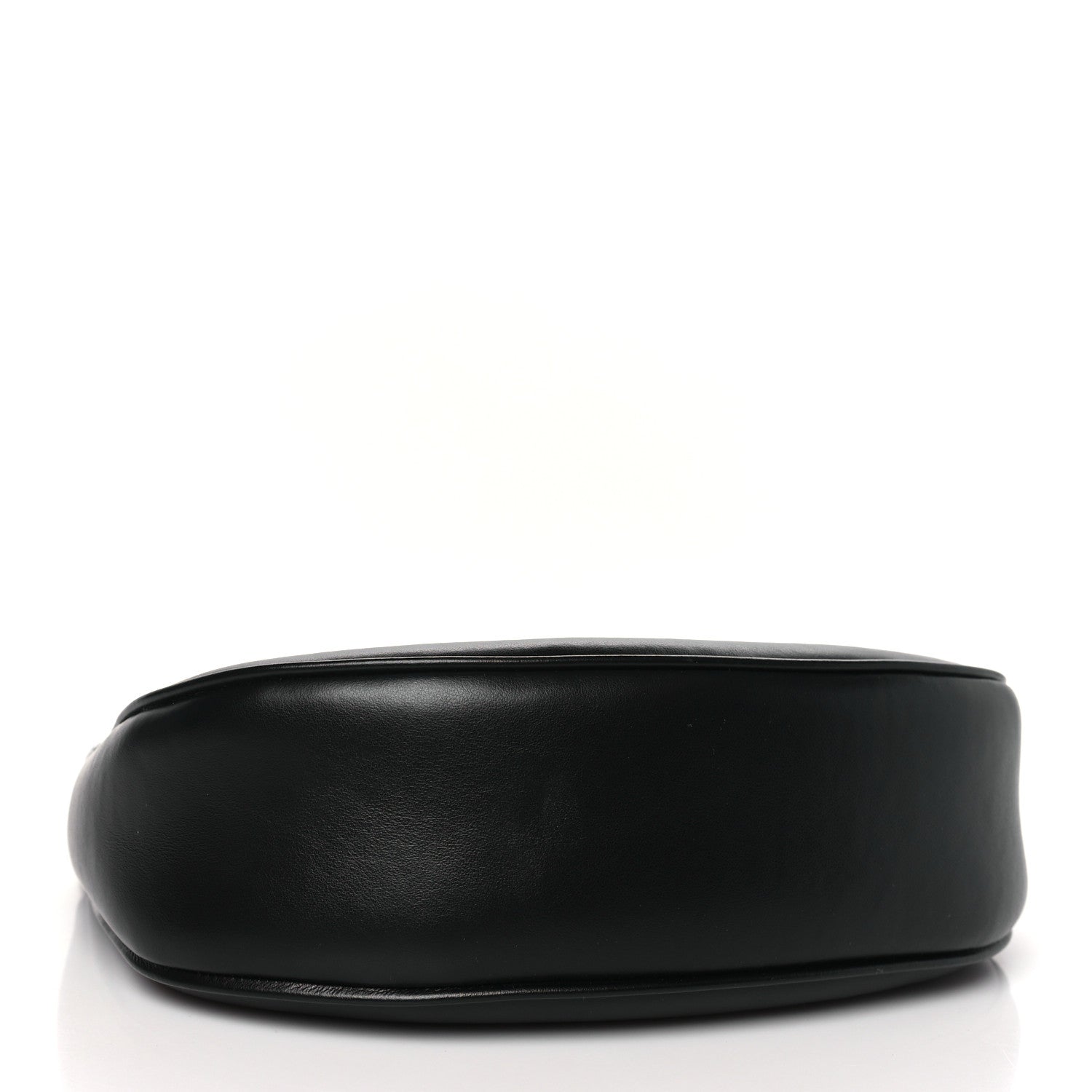 Celine Smooth Calfskin Medium Strap Ava Triomphe Shoulder Bag Black 4 of 11