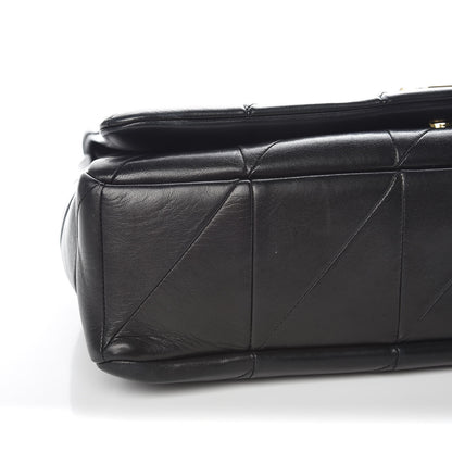 Saint Laurent Lambskin Patchwork Monogram Large Jamie Black 6 of 9