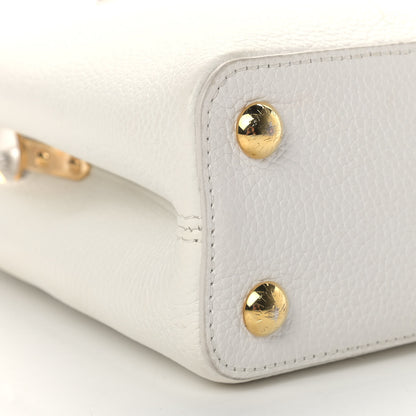 Louis Vuitton X UF Taurillon Artycapucines BB White 10 of 15