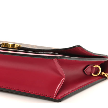 Louis Vuitton Monogram Flore Chain Wallet Fuchsia 9 of 10