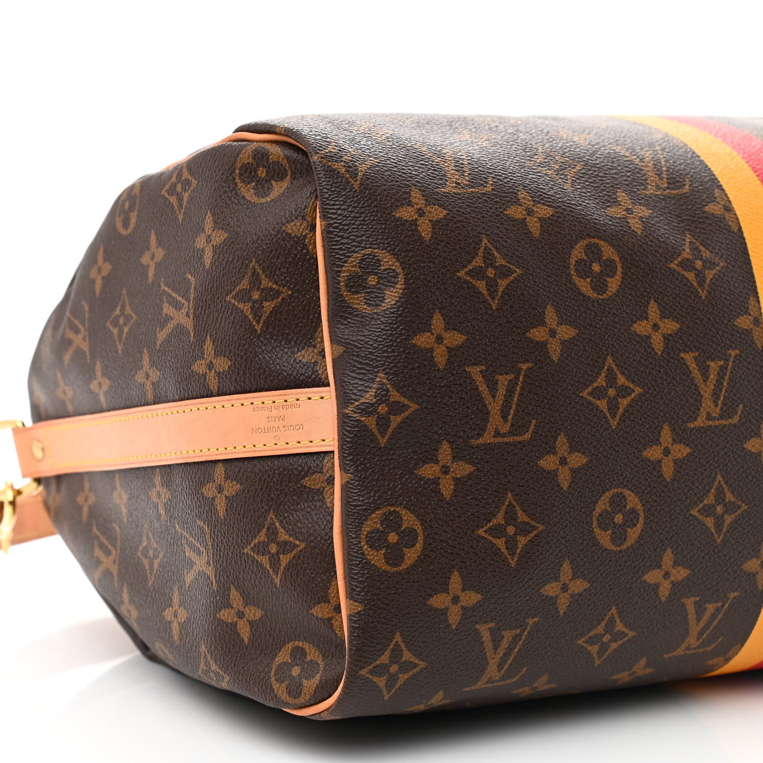 Louis Vuitton Monogram My LV Heritage Speedy Bandouliere 35 Jaune Rouge 8 of 11