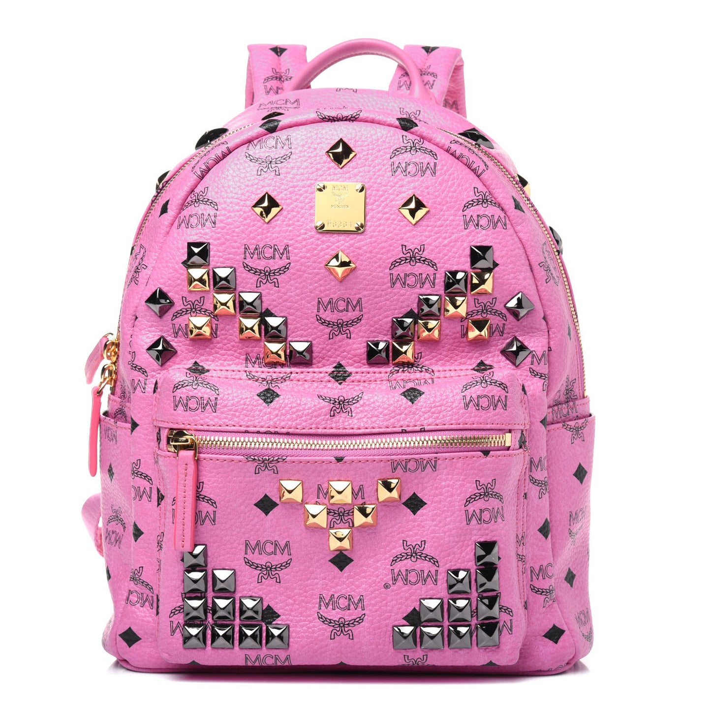 Visetos Studded Small Stark M Backpack Pink